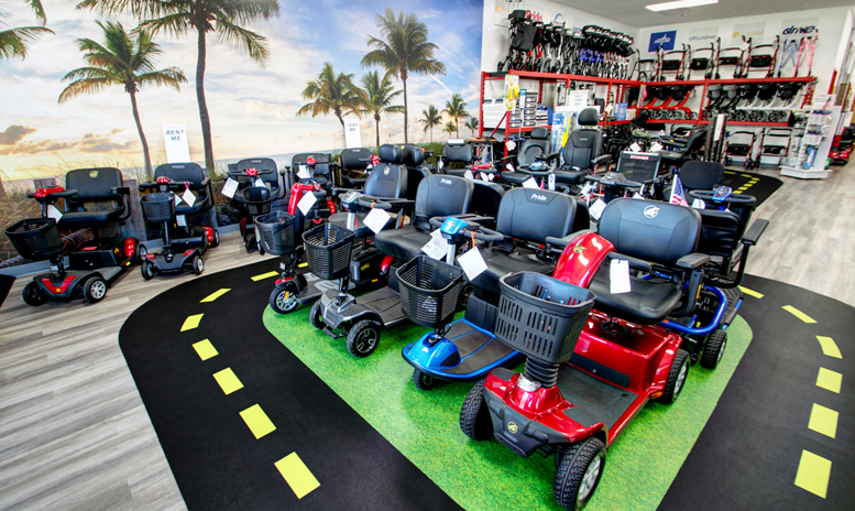 Mobility Equipment Products Showroom