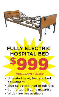 Fully Electric Hospital Bed - $999