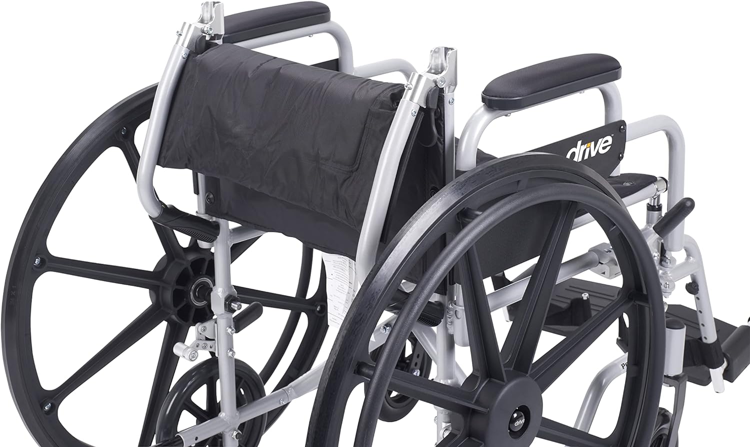 wheelchair folded back